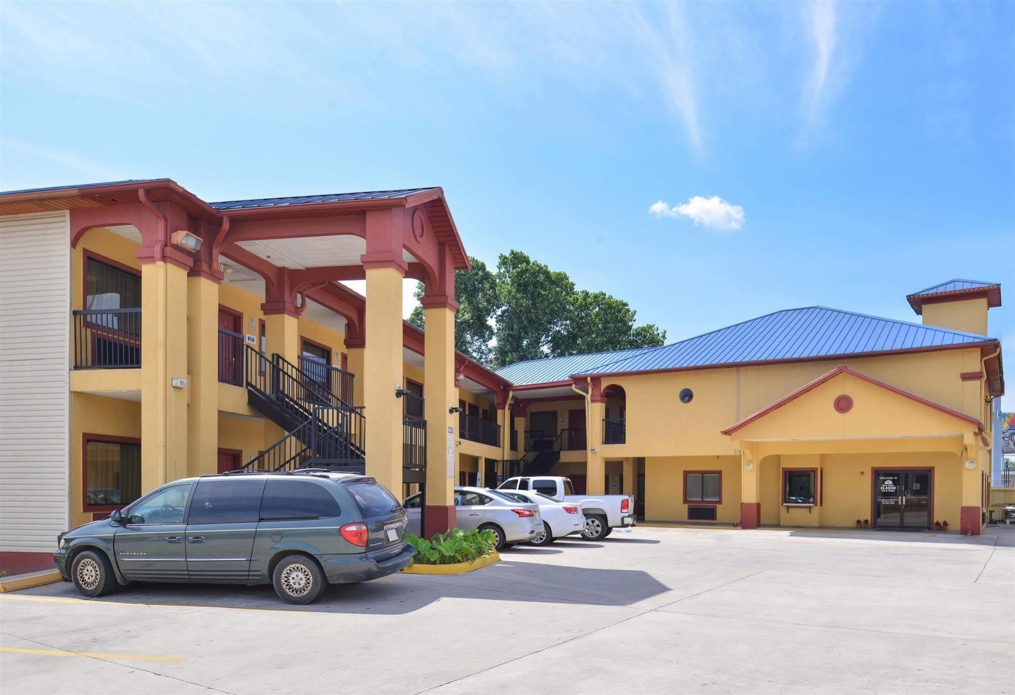 Americas Best Value Inn Downtown Houston Bagian luar foto